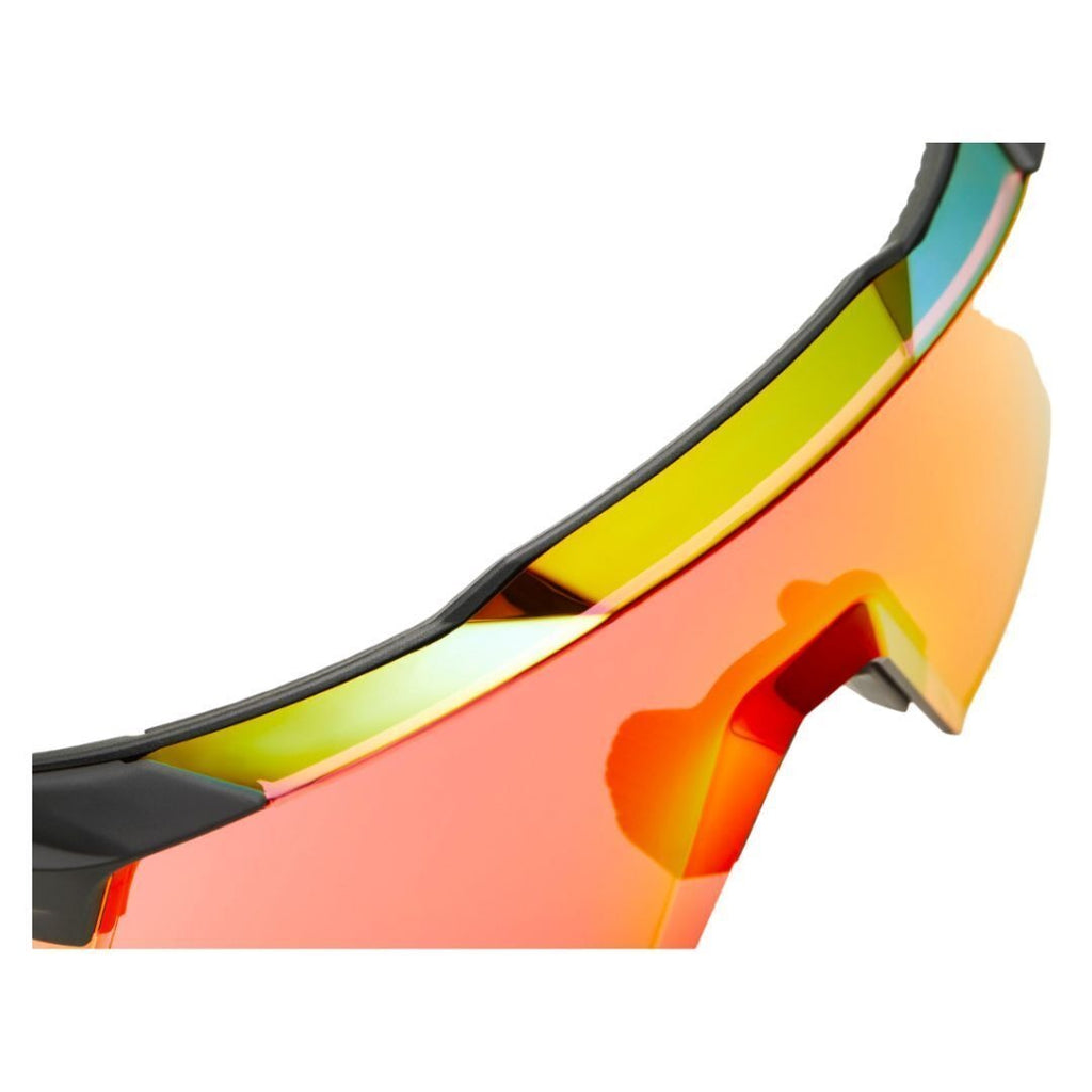 100% - Soft Tact Black - HiPER Red Multilayer Mirror Lens