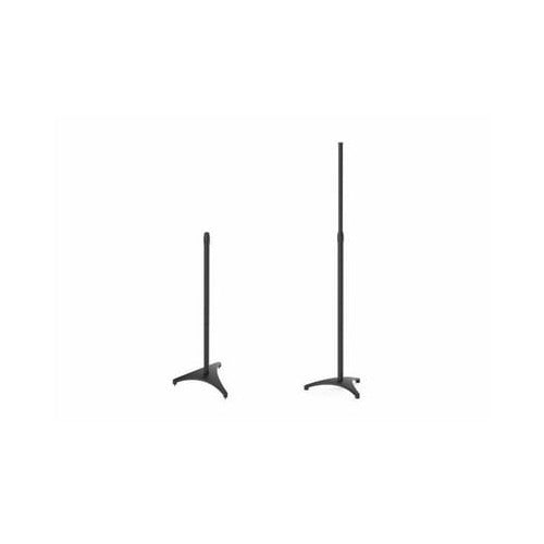 Platin Audio Adjustable Height Satellite and Small Bookshelf Speaker Stands (1 Pair)