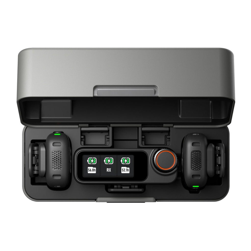 DJI Mic 3 2-Person Compact Wireless Microphone Recorder - Camera and Smartphone