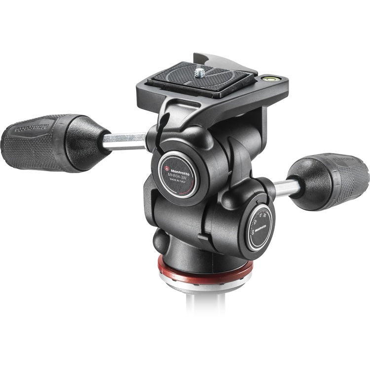 Manfrotto MH804 3-Way Pan/Tilt Head with Quick-Release Plate