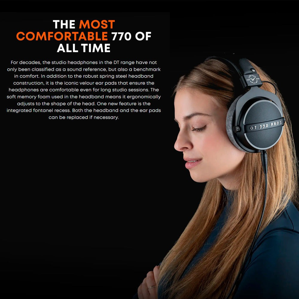 beyerdynamic DT 770 Pro X Limited Edition Over-Ear Studio Headphone for Recording and Monitoring