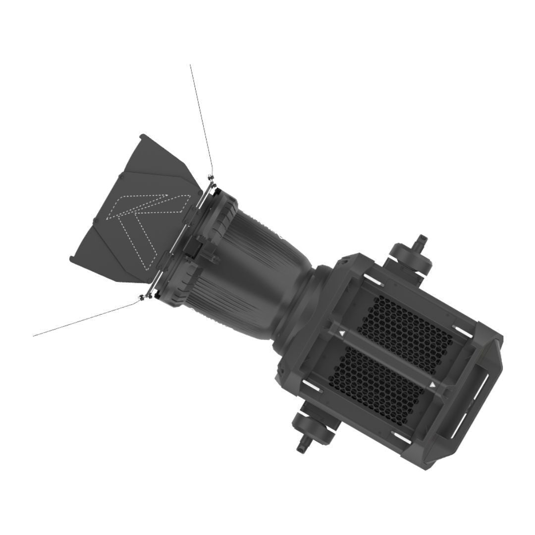Aputure Electro Storm CS15 Full-Color Point Source Lamp with AC Power Cable with Bare Leads (Black)
