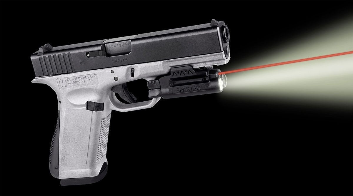 LaserMax SPS-C-R Spartan Adjustable Fit Laser/Light Combo (Red)