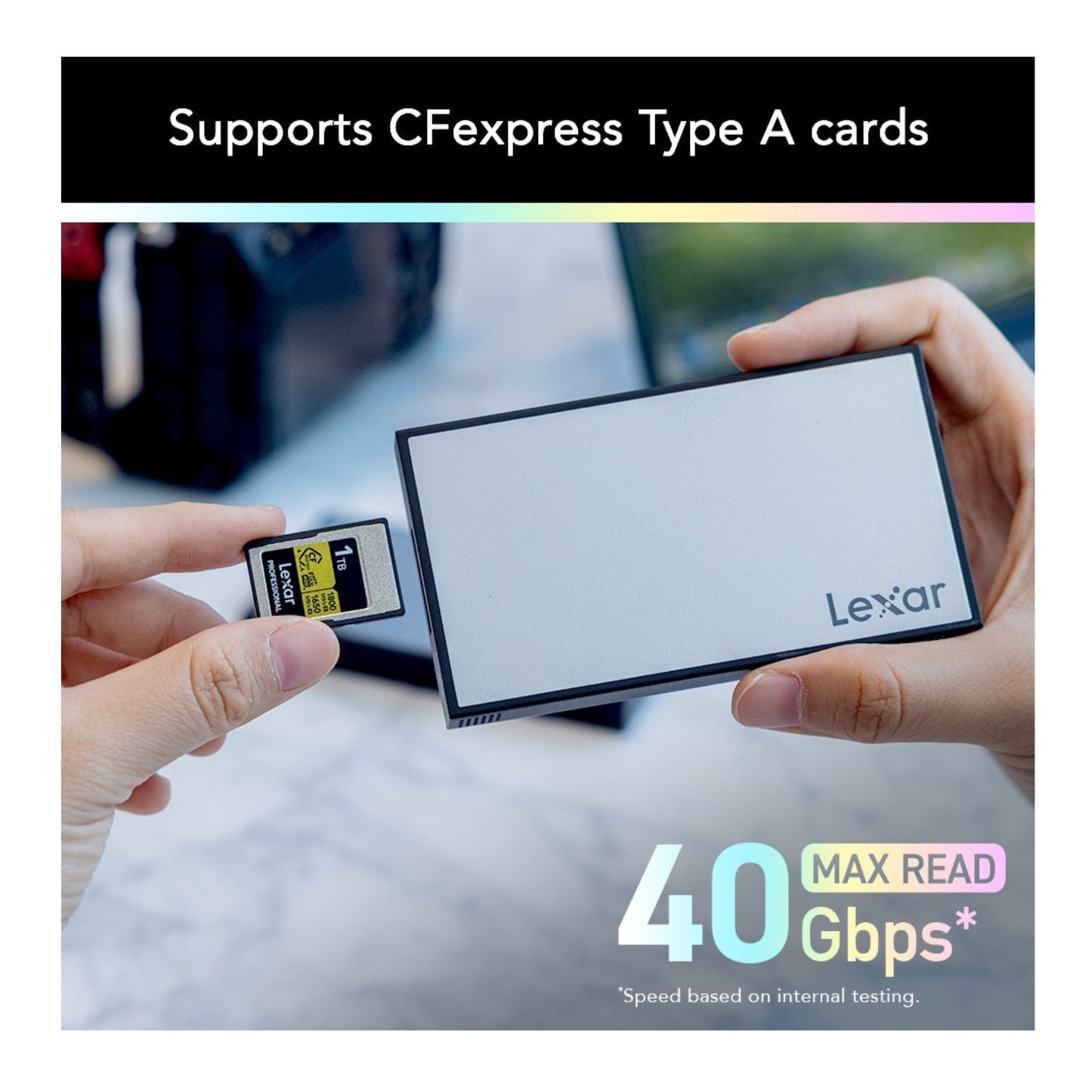 Lexar Professional Workflow CFexpress 4.0 Type A Card Reader