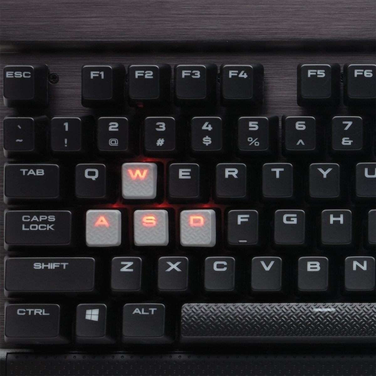 Corsair K70 LUX Mechanical Keyboard, Cherry MX Brown (Red LED) (Certified Refurbished)