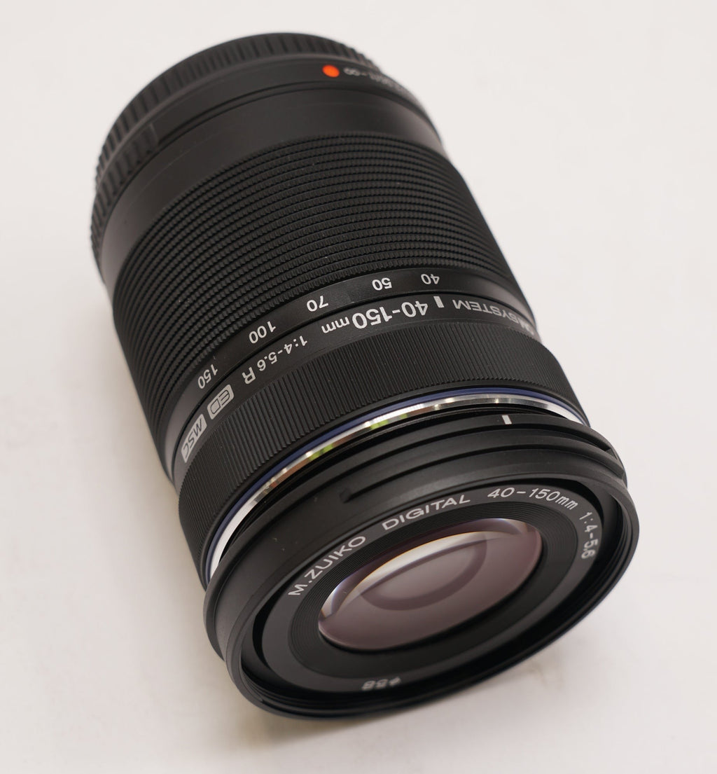 OM SYSTEM M.Zuiko Digital ED 40 to 150mm F4.0 to 5.6 R Black Lens (Used)