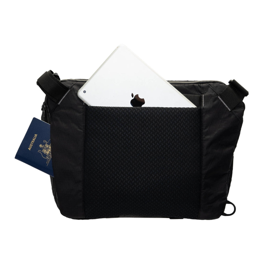 Sakk Gear Nomad Waterproof Laptop and Camera Sling Bag (Black)