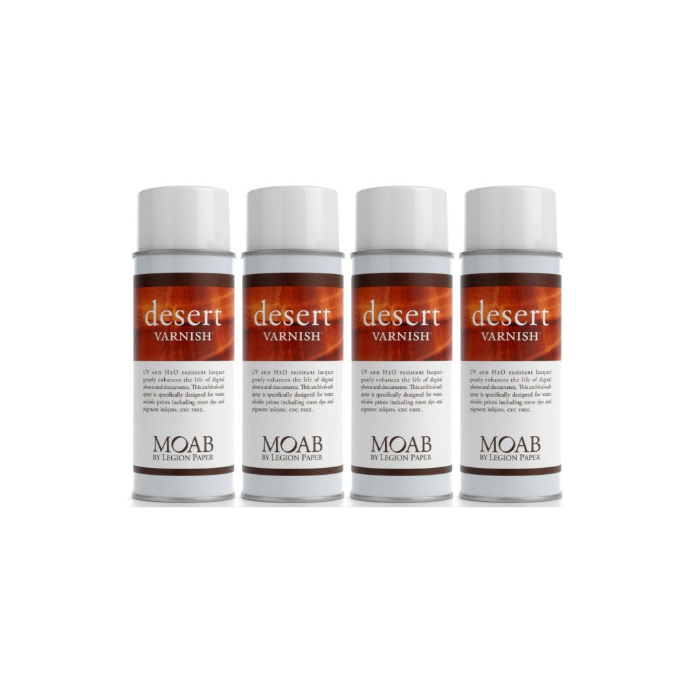 Moab Desert Varnish Spray (400ml, 4-Pack)