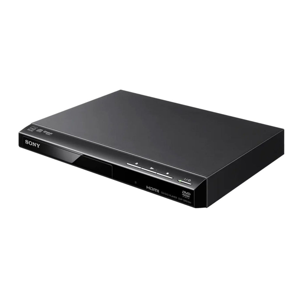 Sony DVP-SR510H 1080p Upscaling DVD Player with 8ft High-definition Vide/Audio Silver Cable