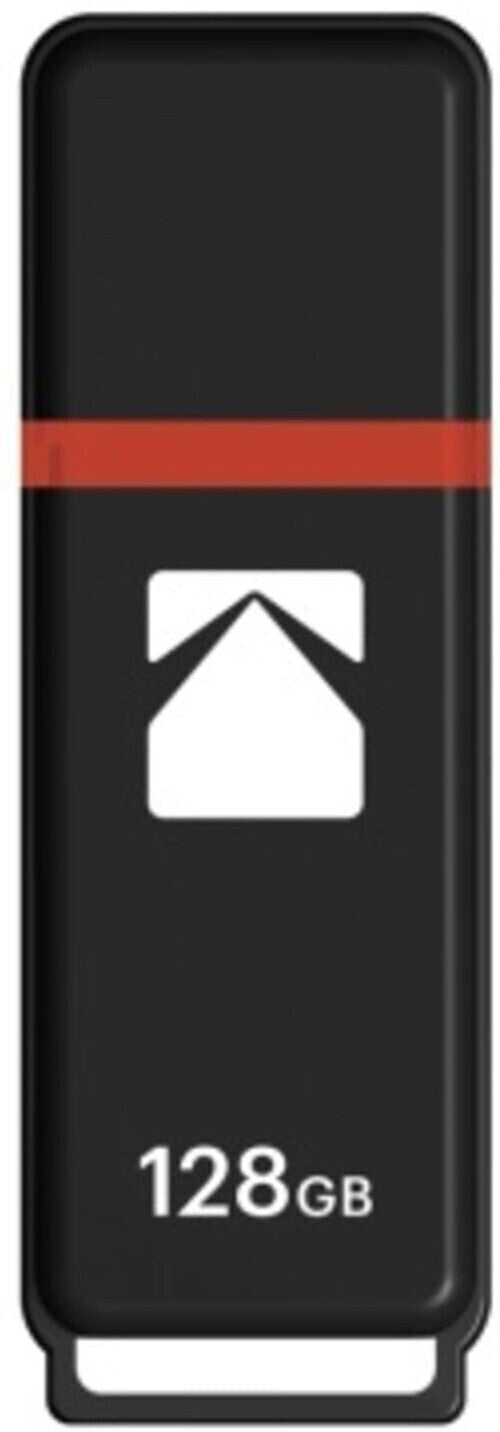 Kodak Classic K100 Cap and Body Series Universal Compatible USB2.0 128GB Flash Drive (10 Pack)