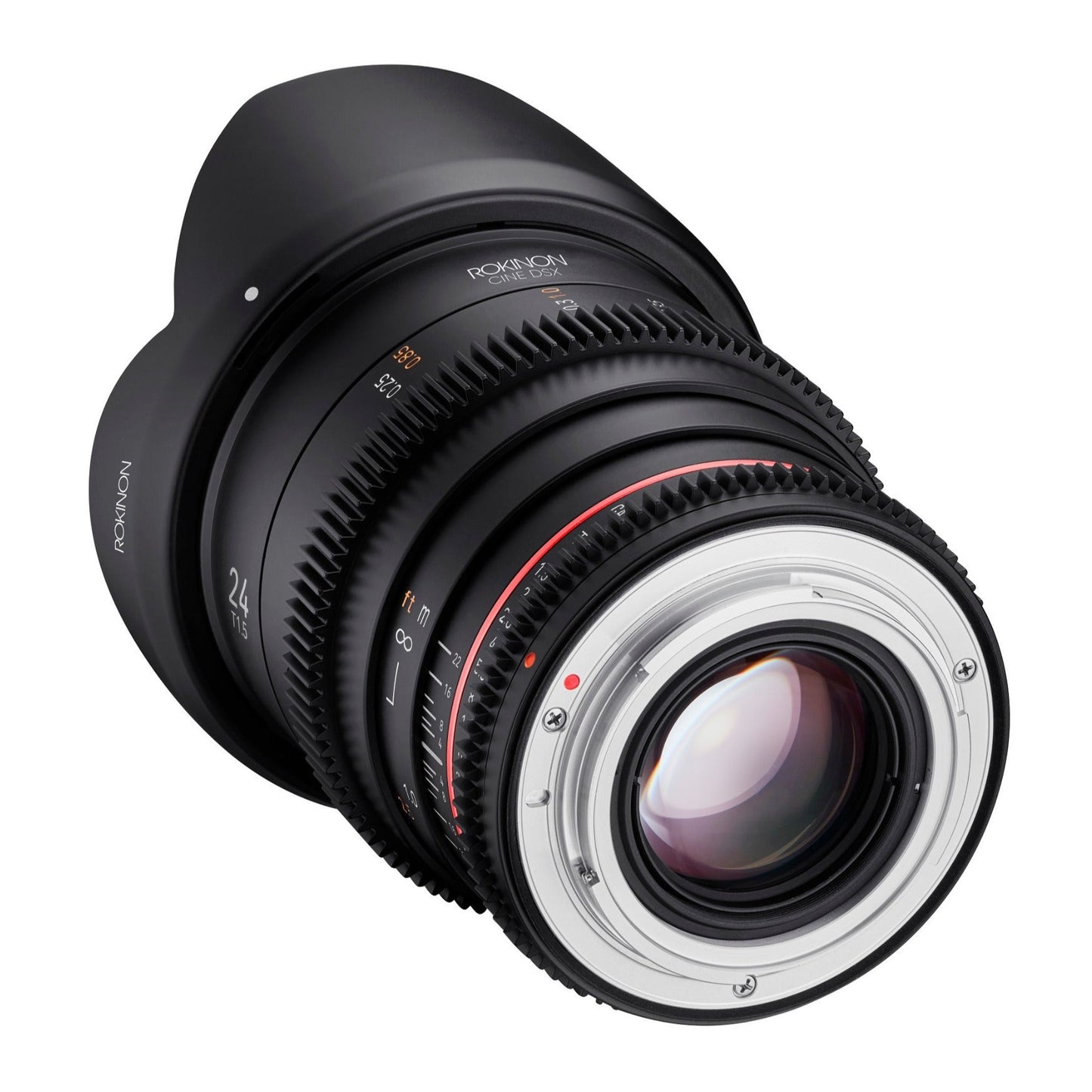 Rokinon 24mm T1.5 Cine DSX High Speed Wide Angle Cine Lens for Canon EF