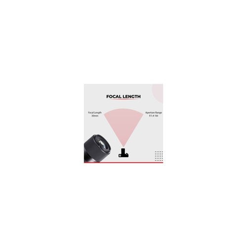 Sigma 30mm f/1.4 DC DN Contemporary Lens for Canon EF-M and 64GB SD Card Bundle