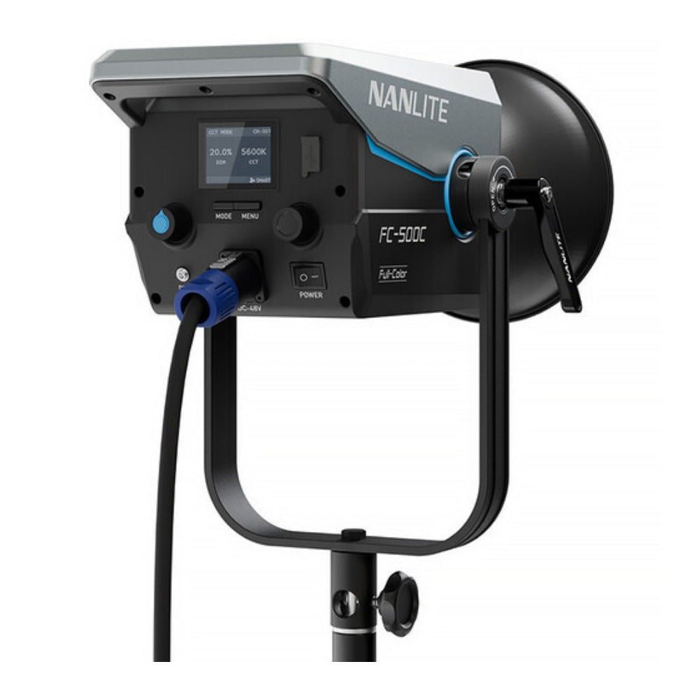 NANLITEFC-500C RGBW LED Spotlight - 500W, 27007500K CCT with Bluetooth Control