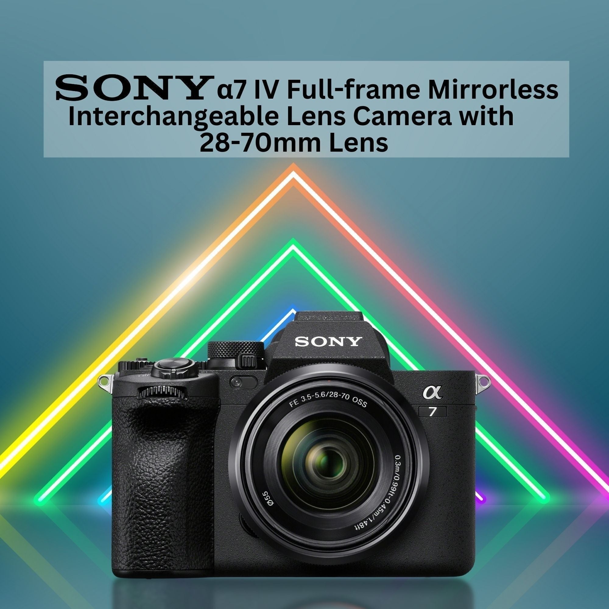 Sony Alpha 7 IV Mirrorless Camera with 24-105mm f/4 G2 OSS Lens Bundle