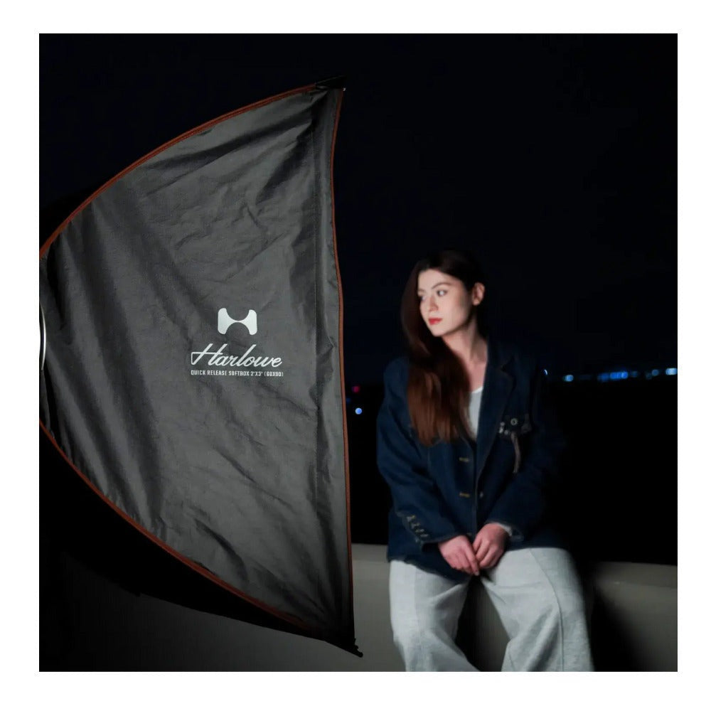 Harlowe Quick Release Softbox Set 1x4ft / 2x3ft (30x120 / 60x90)