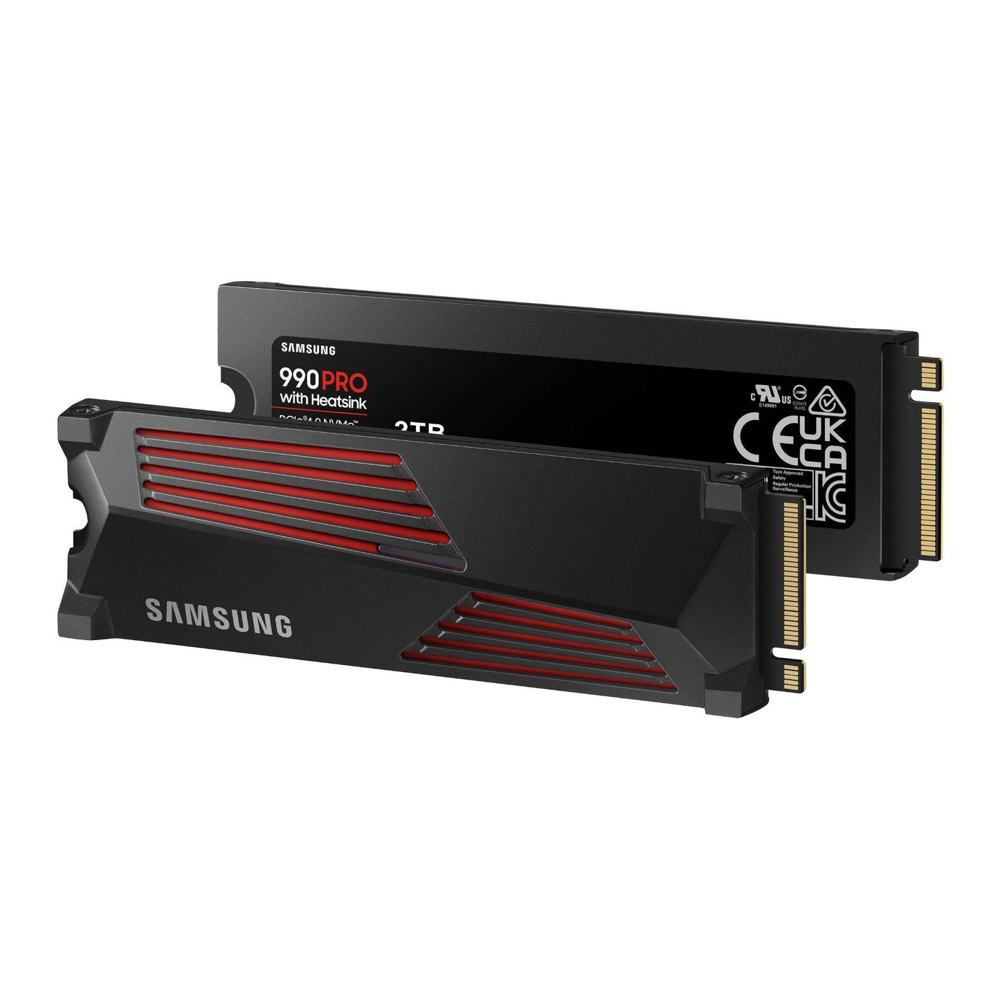 Samsung 2TB 990 PRO PCIe 4.0 x4 M.2 Internal SSD with Heatsink