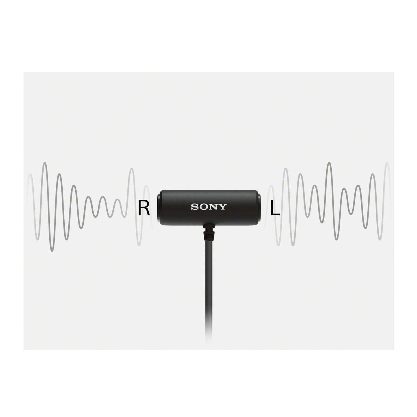 Sony ECM-LV1 Compact Stereo Lavalier Microphone