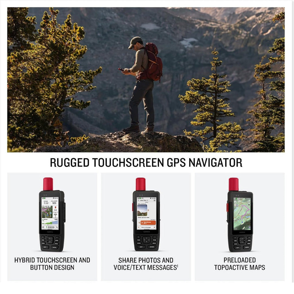 Garmin GPSMAP H1i Plus Premium Handheld GPS Navigator Bundle with MicroSD Card