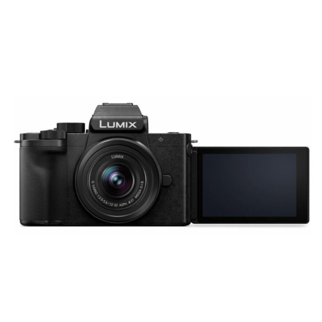 Panasonic LUMIX G100 Mirrorless Vlogging Camera with 12-32mm Lens (Certified Refurbished)