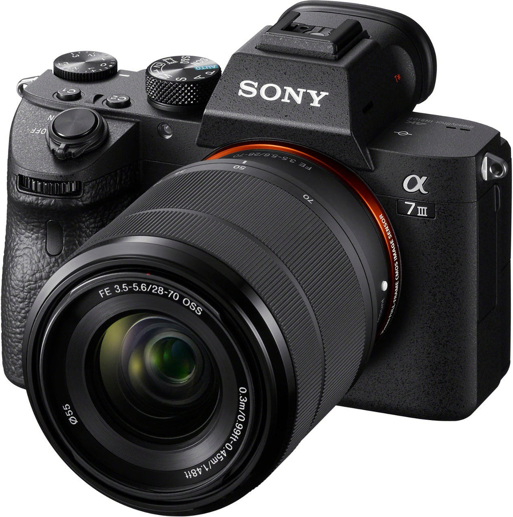 Sony Alpha a7 III 24.2MP Full Frame Mirrorless Digital Camera with 28-70mm Lens (Used)