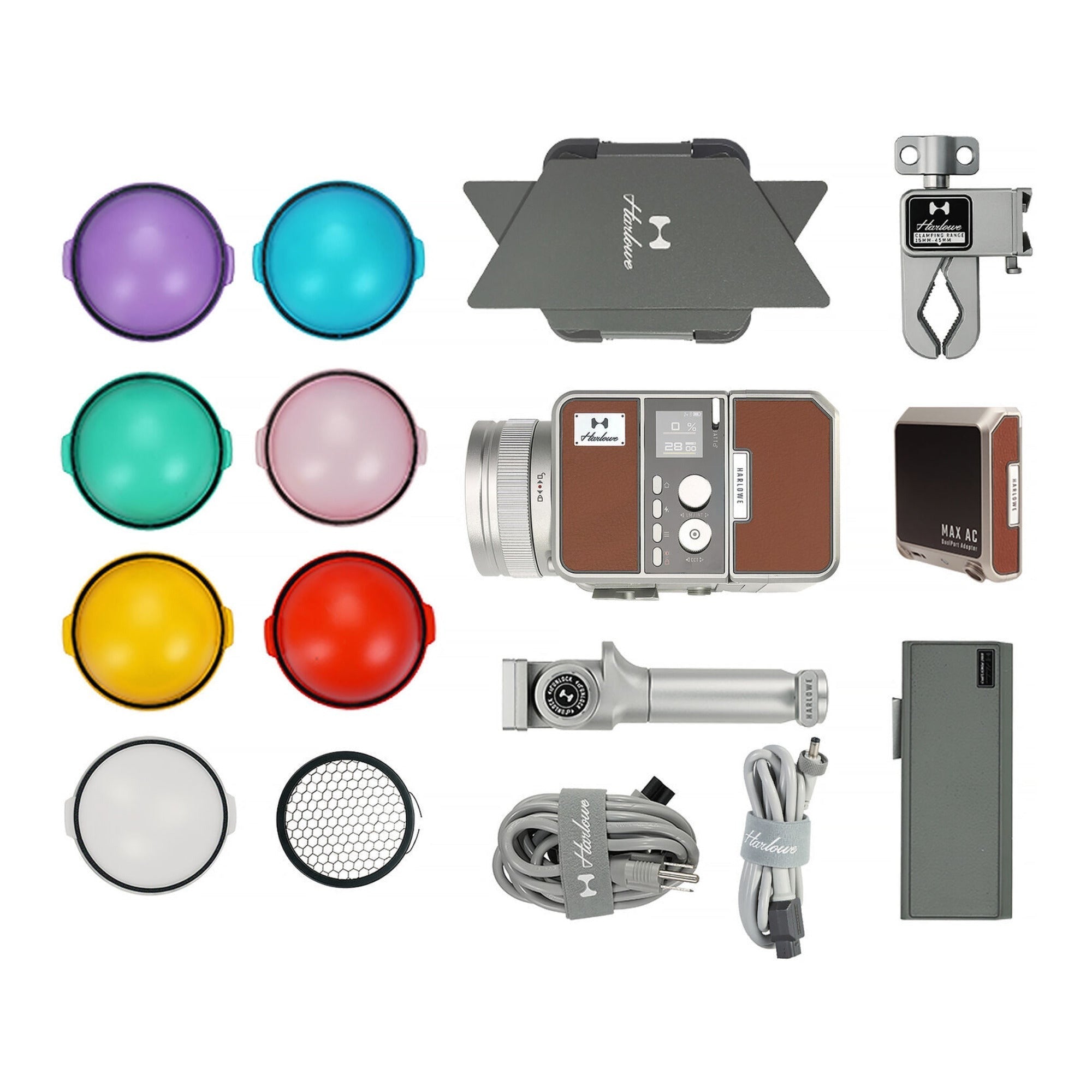 Harlowe Avant Max Creator Kit - 2700-6500K, Bi-Color LED Monolight (Brown)