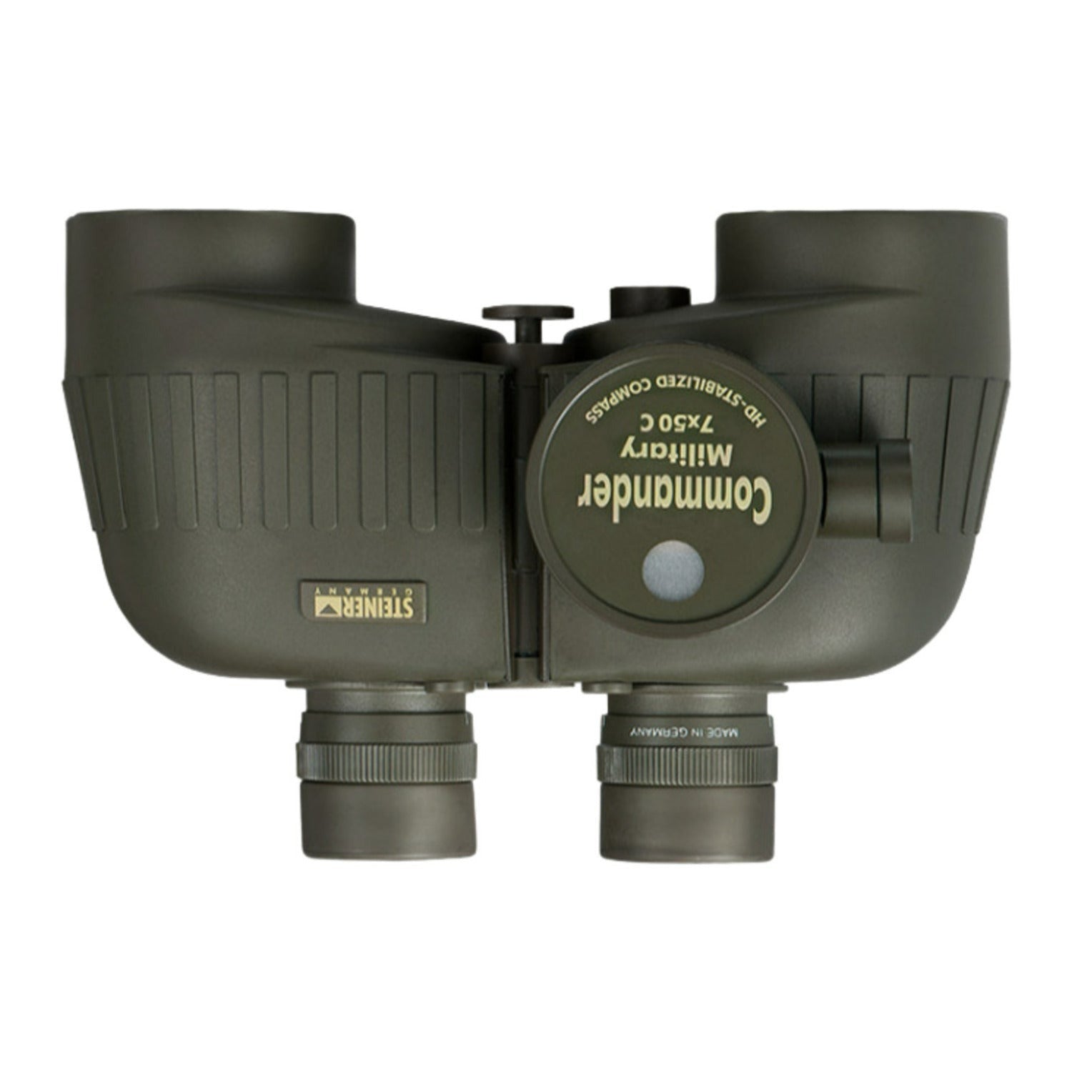 Steiner Optics 7x50 Military M750rc Binoculars with Illuminated HD Stabilized Compass and Auto Focus