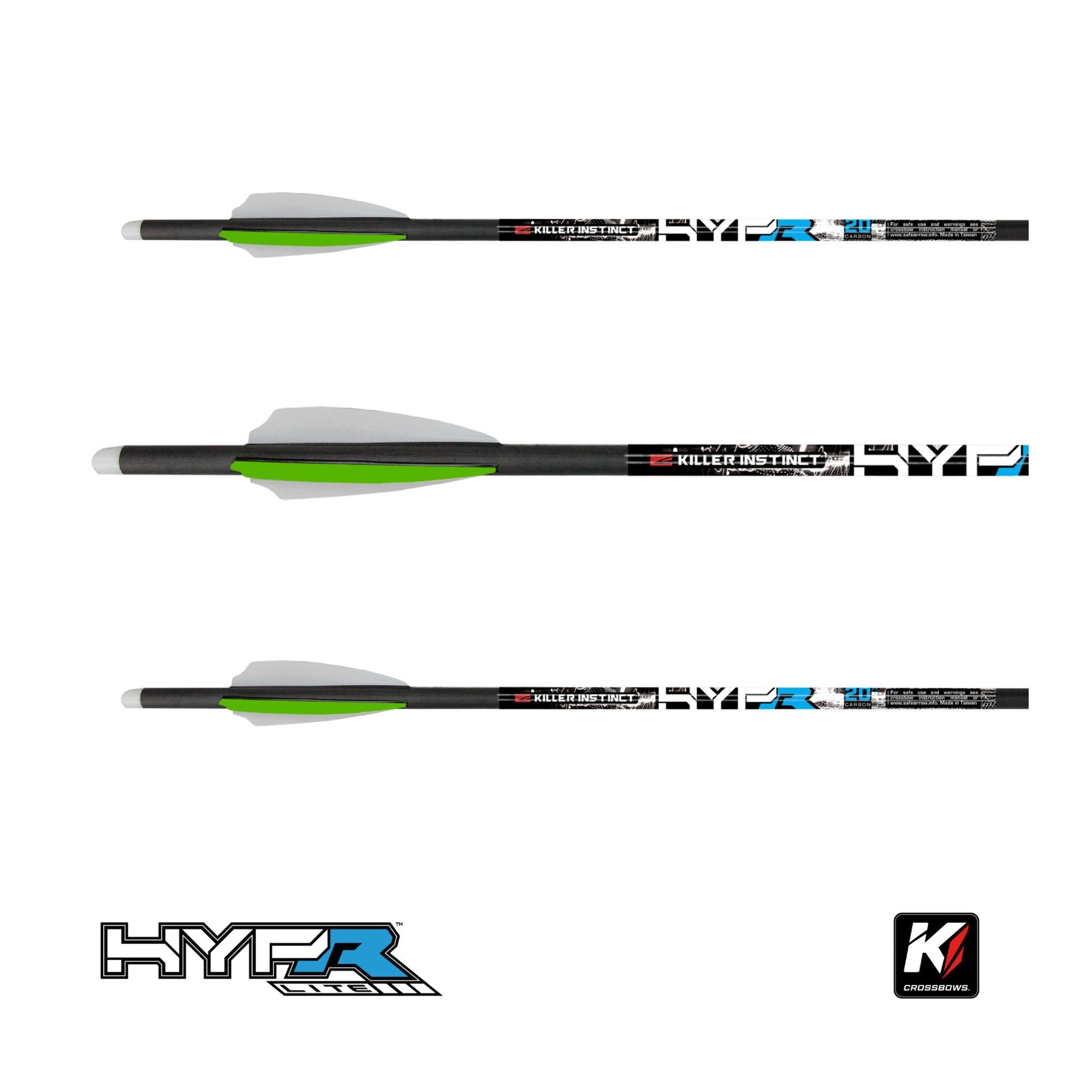 Killer Instinct Rapid 420 Crossbow Kit with Case and Broadheads Bundle
