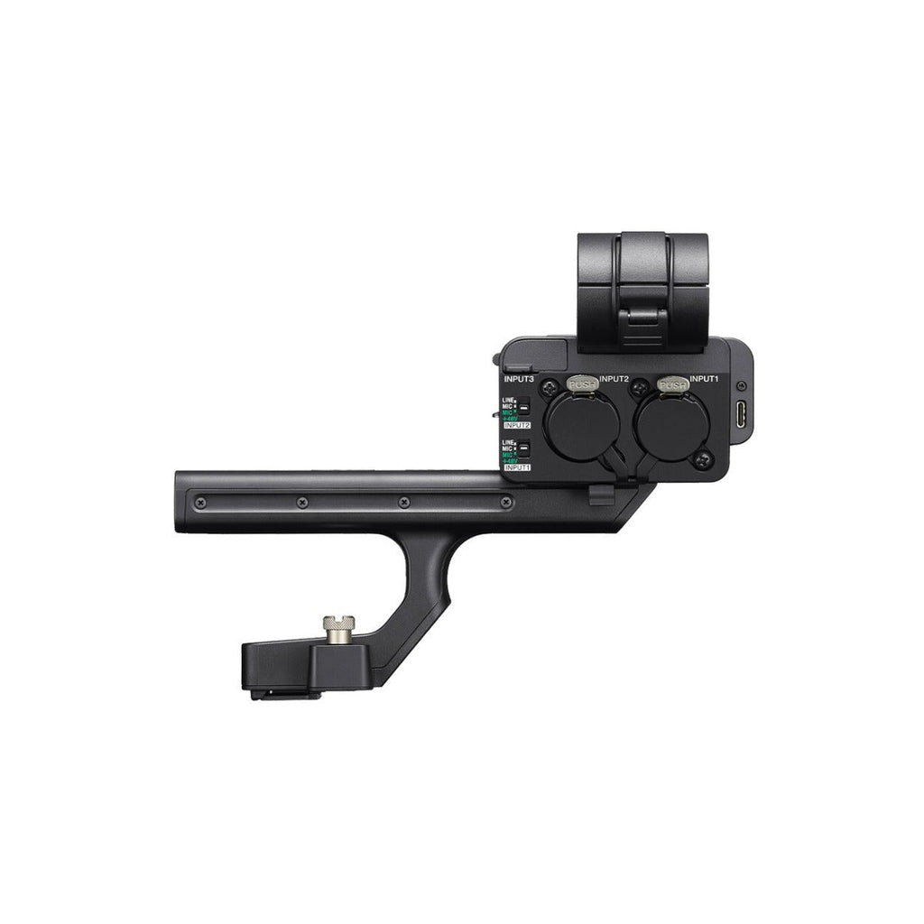 Sony XLR-H2B XLR Handle Unit with 96kHz/32-bit Float Recording for ILME-FX5