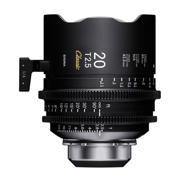 Sigma FF Classic Prime Line 10-Lens Kit (Feet Markings) with Two Hard Cases