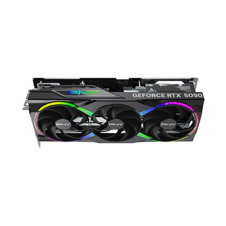 PNY NVIDIA GeForce RTX 5090 ARGB EPIC-X RGB Overclocked Triple Fan Graphics Card