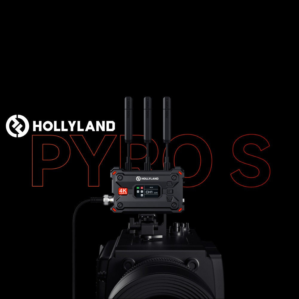 Hollyland Pyro S Wireless Video Transmission System with Pyro 7 Wireless 7-Inch Monitor Bundle