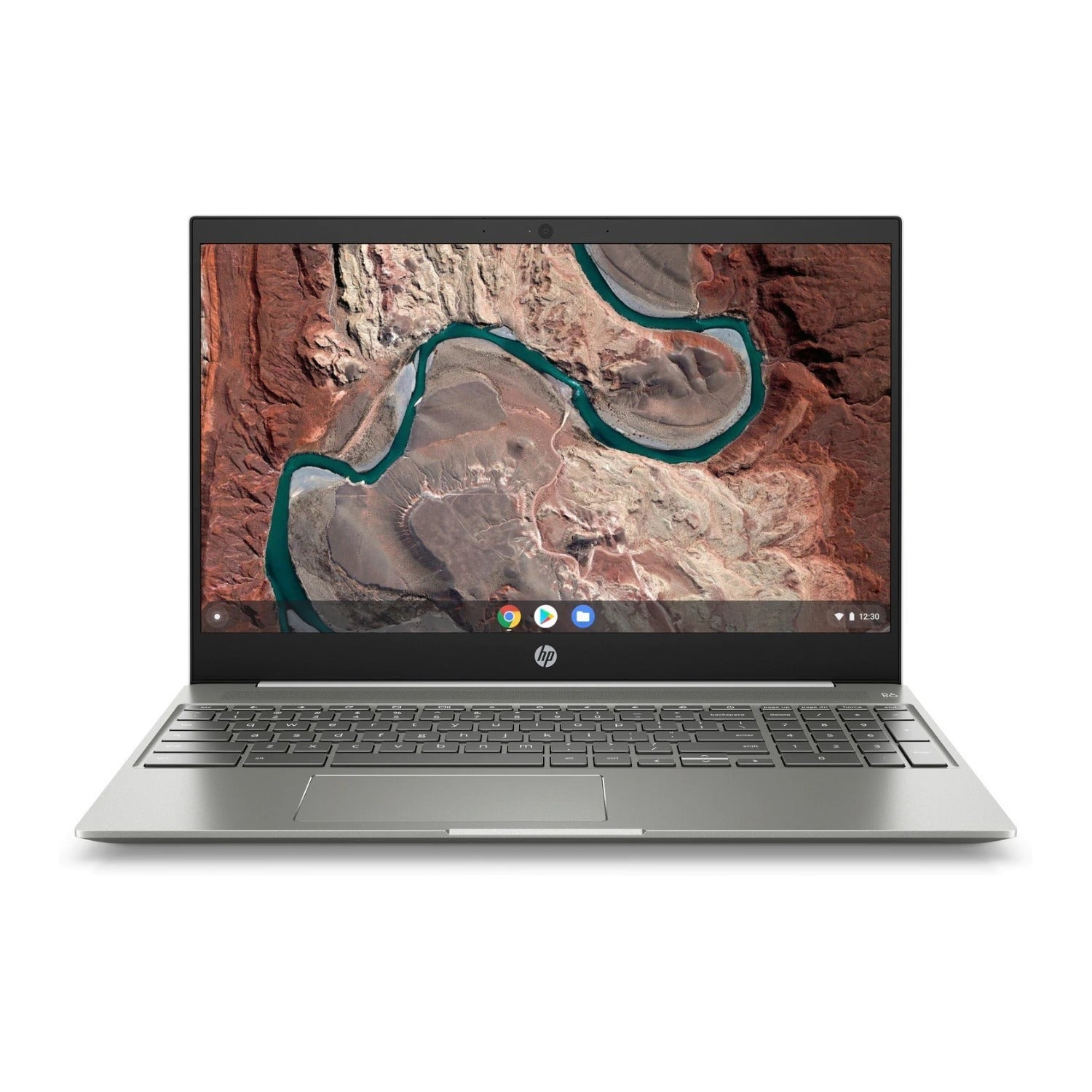 HP Chromebook 15-de0021, 15.6" FHD Touch, Intel Core i3-8130U, 4GB RAM, 128GB eMMC (Certified Refurbished)