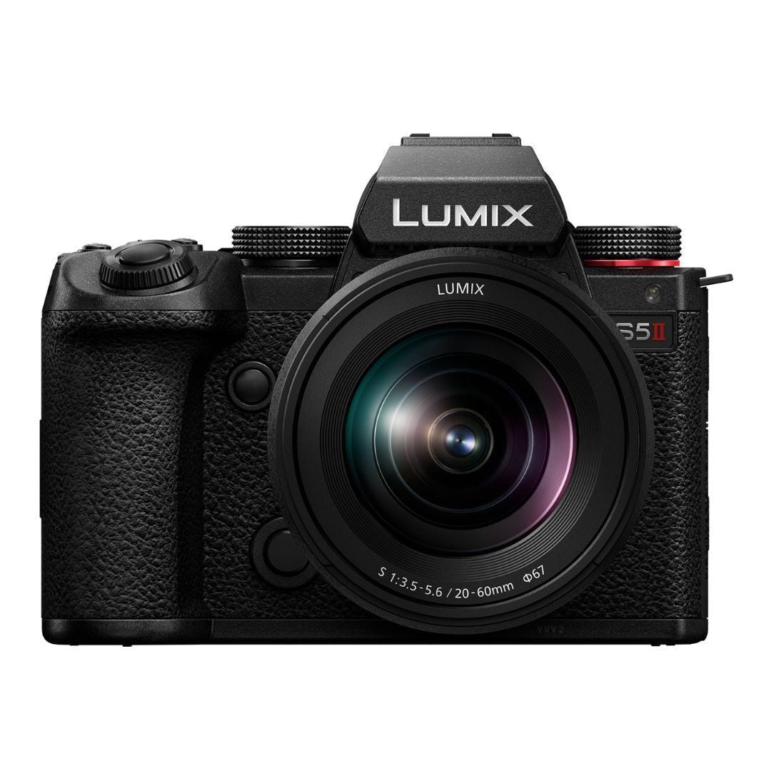 Panasonic LUMIX S5II Hybrid Full-Frame Mirrorless Camera with 20-60mm Lens (Black) (Certified Refurbished)