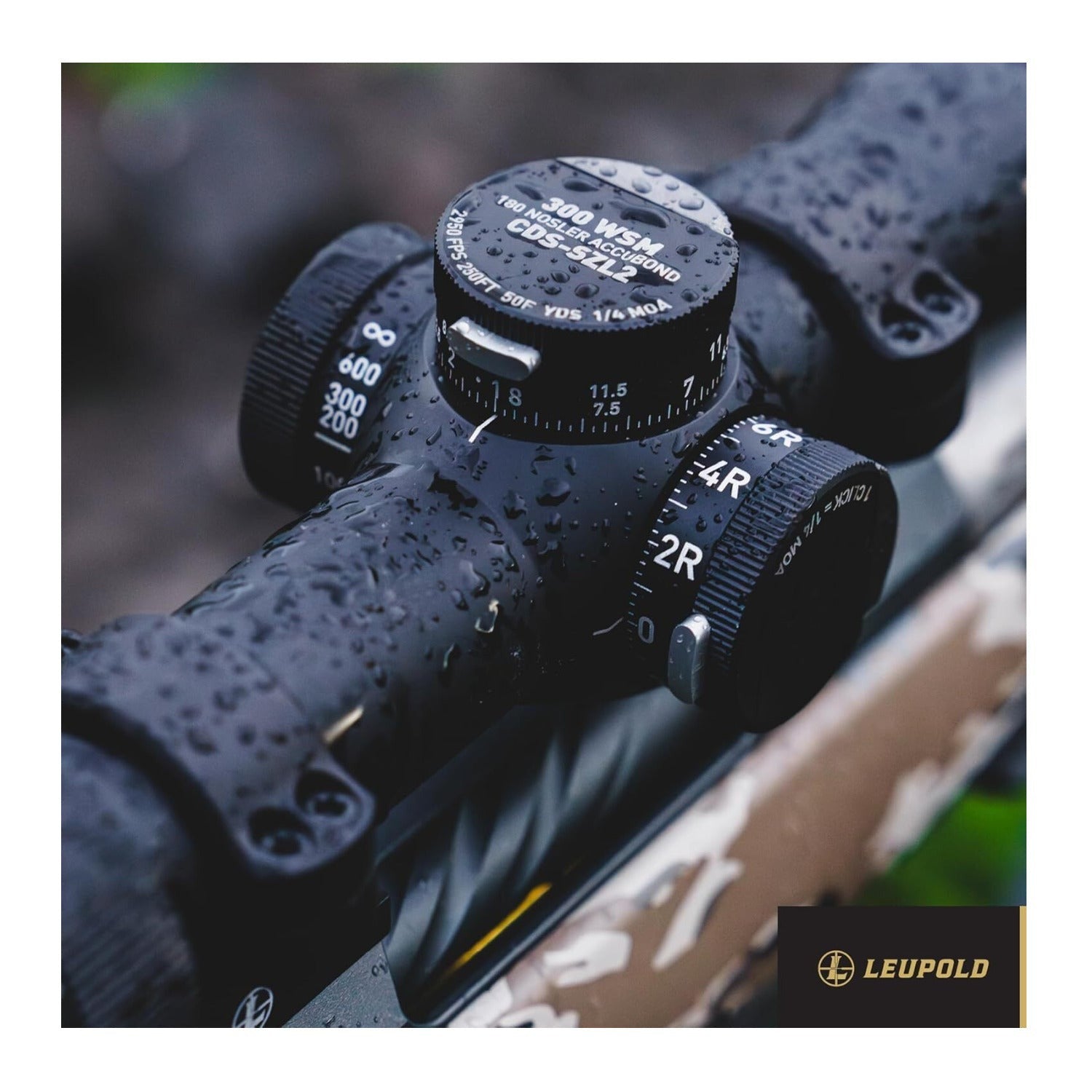 Leupold VX-6HD Gen 2 1-6x24 (30mm) CDS-SZL2 Illuminated FireDot Duplex