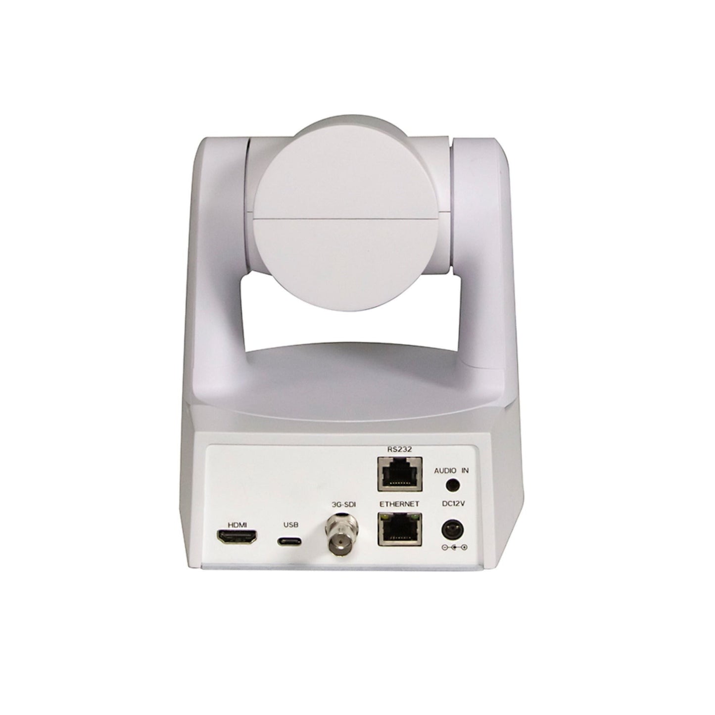 Marshall Electronics CV612-TBI Compact PTZ Camera with AI Auto-Framing (White)