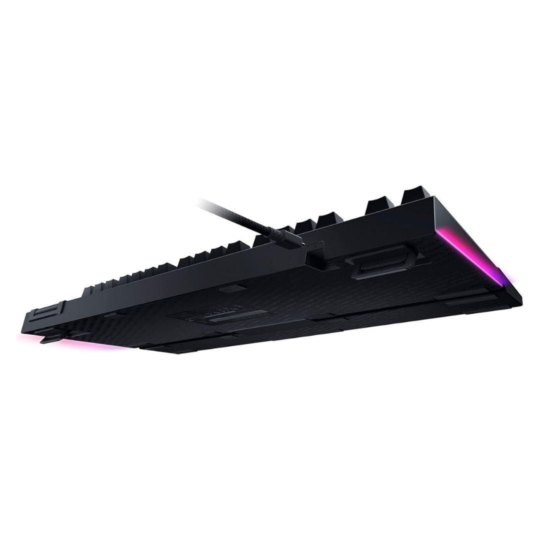 Razer BlackWidow V4 Green Switch Gaming Keyboard, RZ03-04690200, 104 Keys, Black (Certified Refurbished)