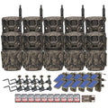Stealth Cam Revolver Pro 2.0 360-Degree 1440p 40MP Brown Cellular Camera Bundle