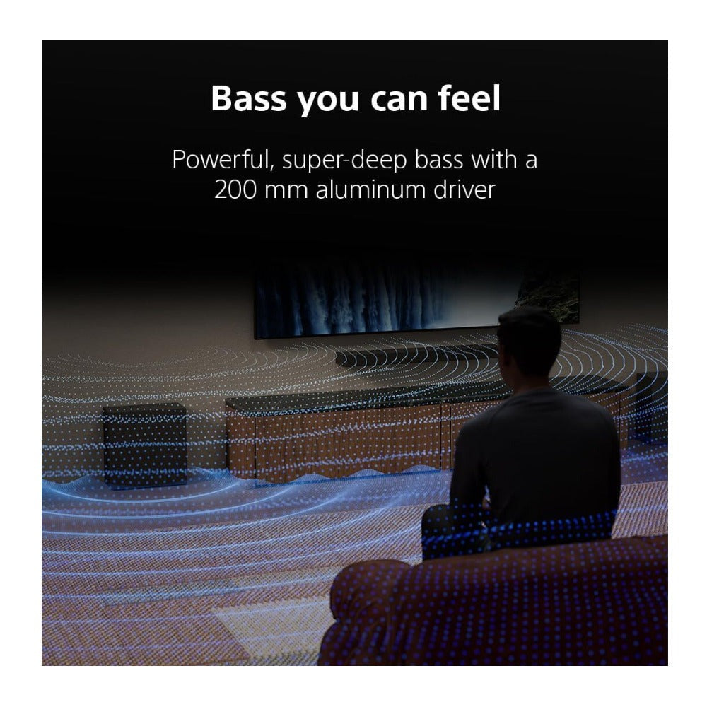 Sony BRAVIA Theater Sub 8 SA-SW8 Wireless Subwoofer for Soundbar (Black)