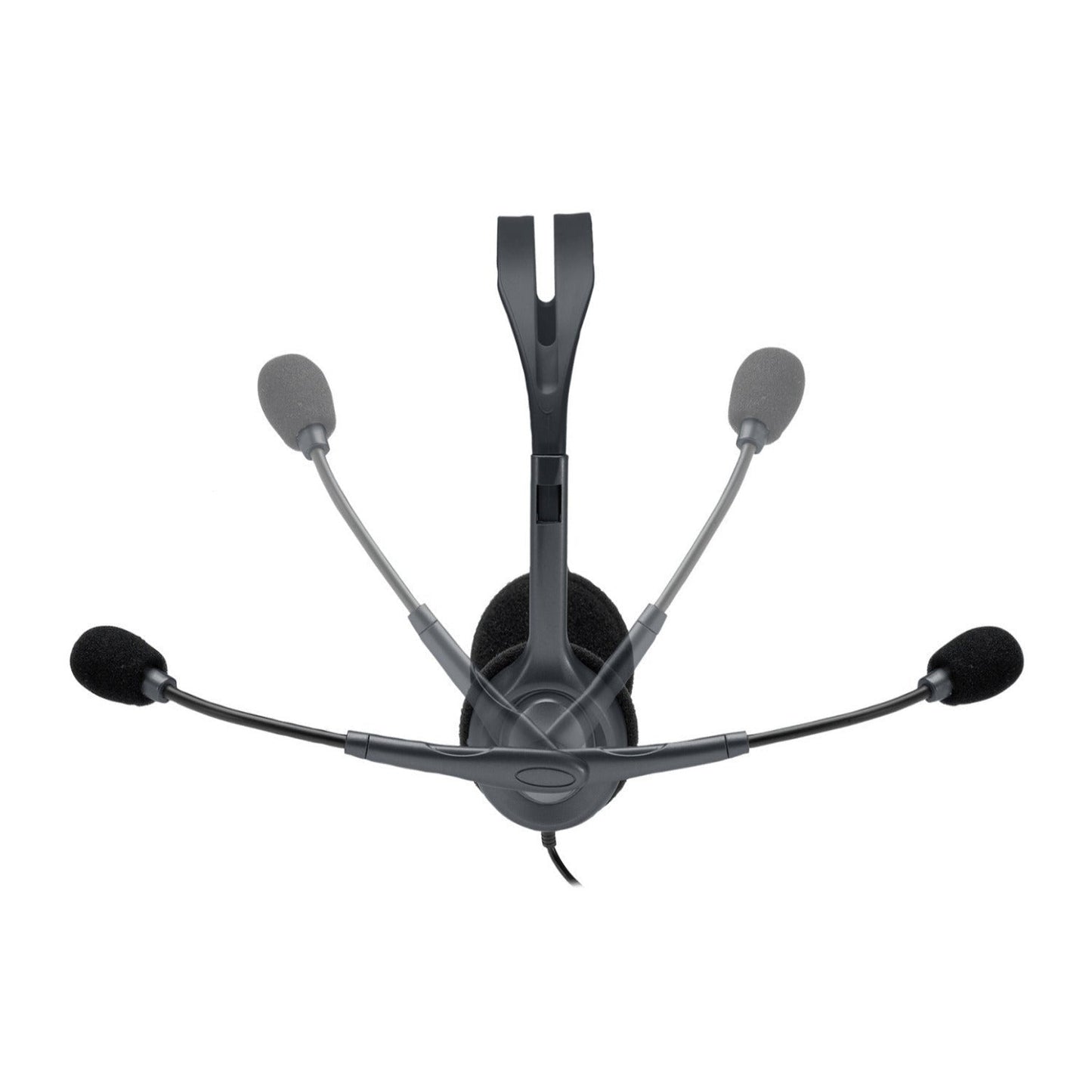 Logitech H111 On-Ear Stereo 3.5mm Multi-Device Headset with Built-in Mic
