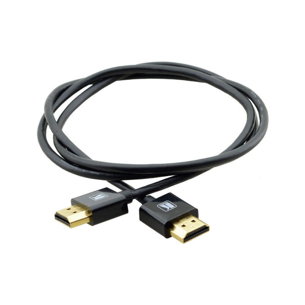 Kramer Ultra–Slim Flexible High–Speed HDMI Cable with Ethernet (3 ft)