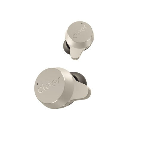 Cleer Audio Roam Noise Cancelling Wireless Earbuds with Touch Controls and Equalizer (Sand)