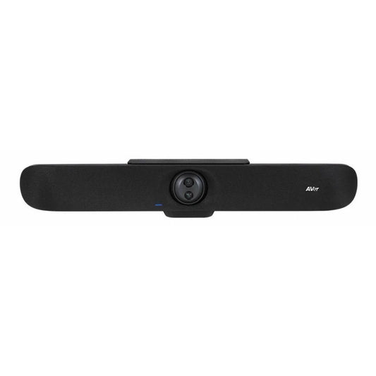 AVer VB350 Dual Lens Sleek Design 4K PTZ Conference Video Bar for Medium and Large Rooms (Black)