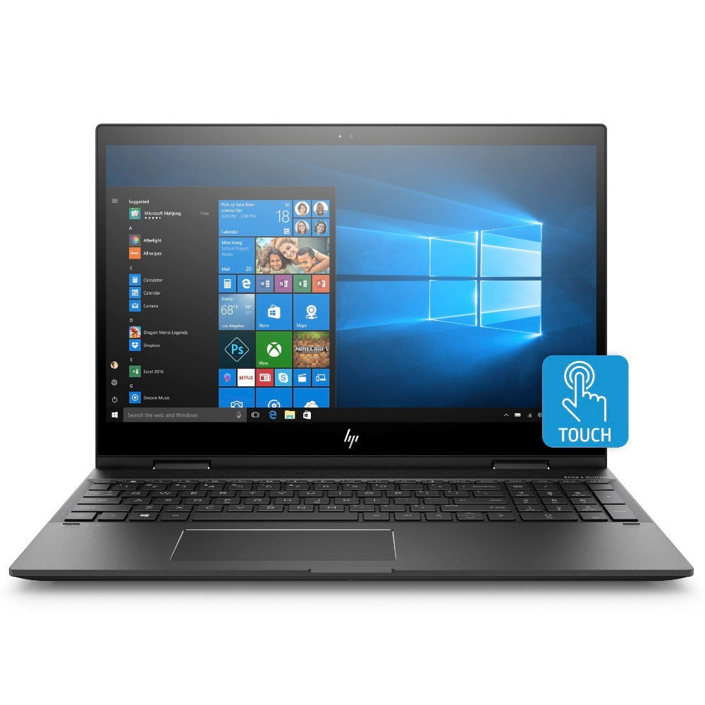 HP Envy x360 15.6" FHD Touch Convertible Laptop, AMD Ryzen 5 2500U, 8GB RAM, 128GB SSD (Certified Refurbished)