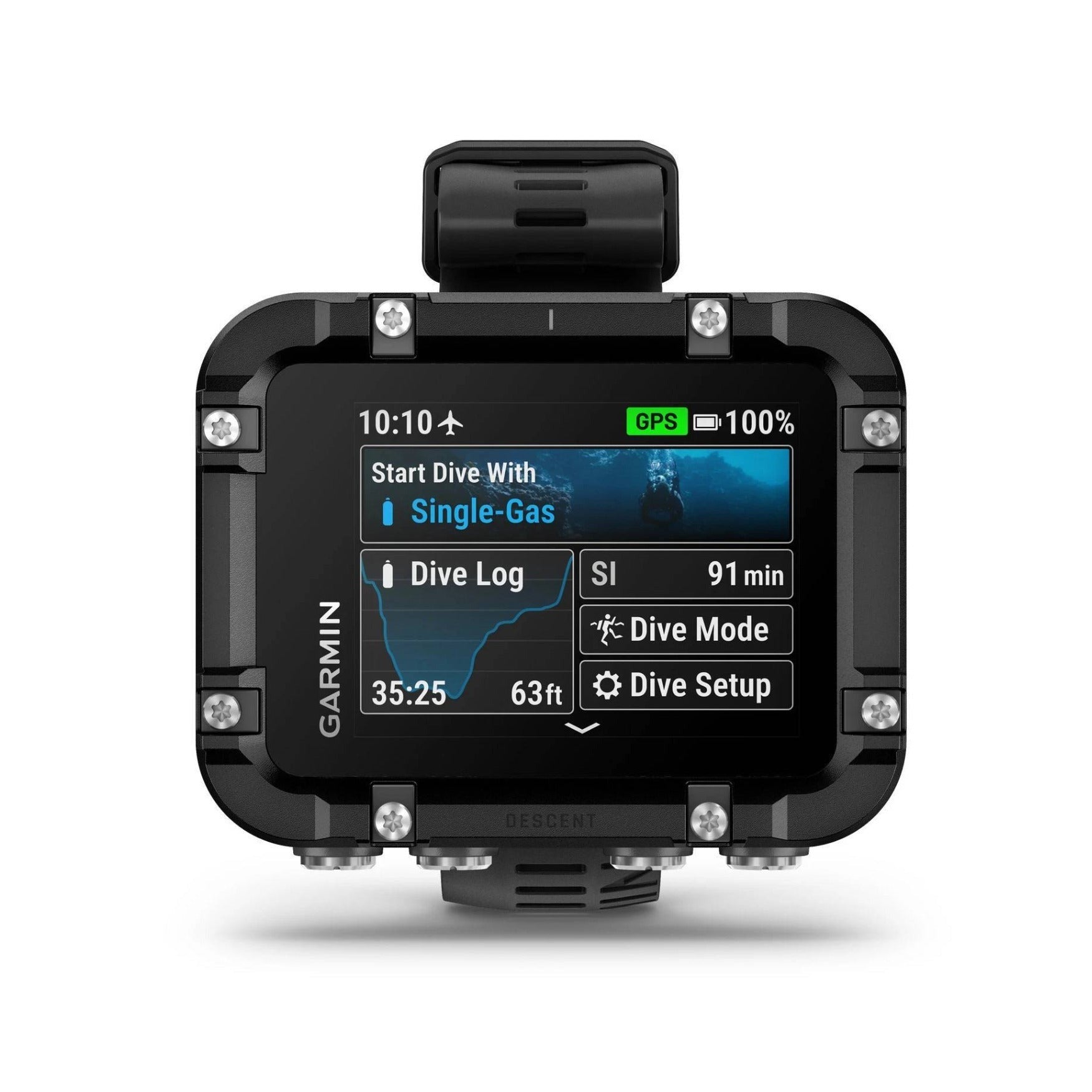 Garmin Descent X30 Rugged Dive Computer with 2.4-Inch Color Display (Black)