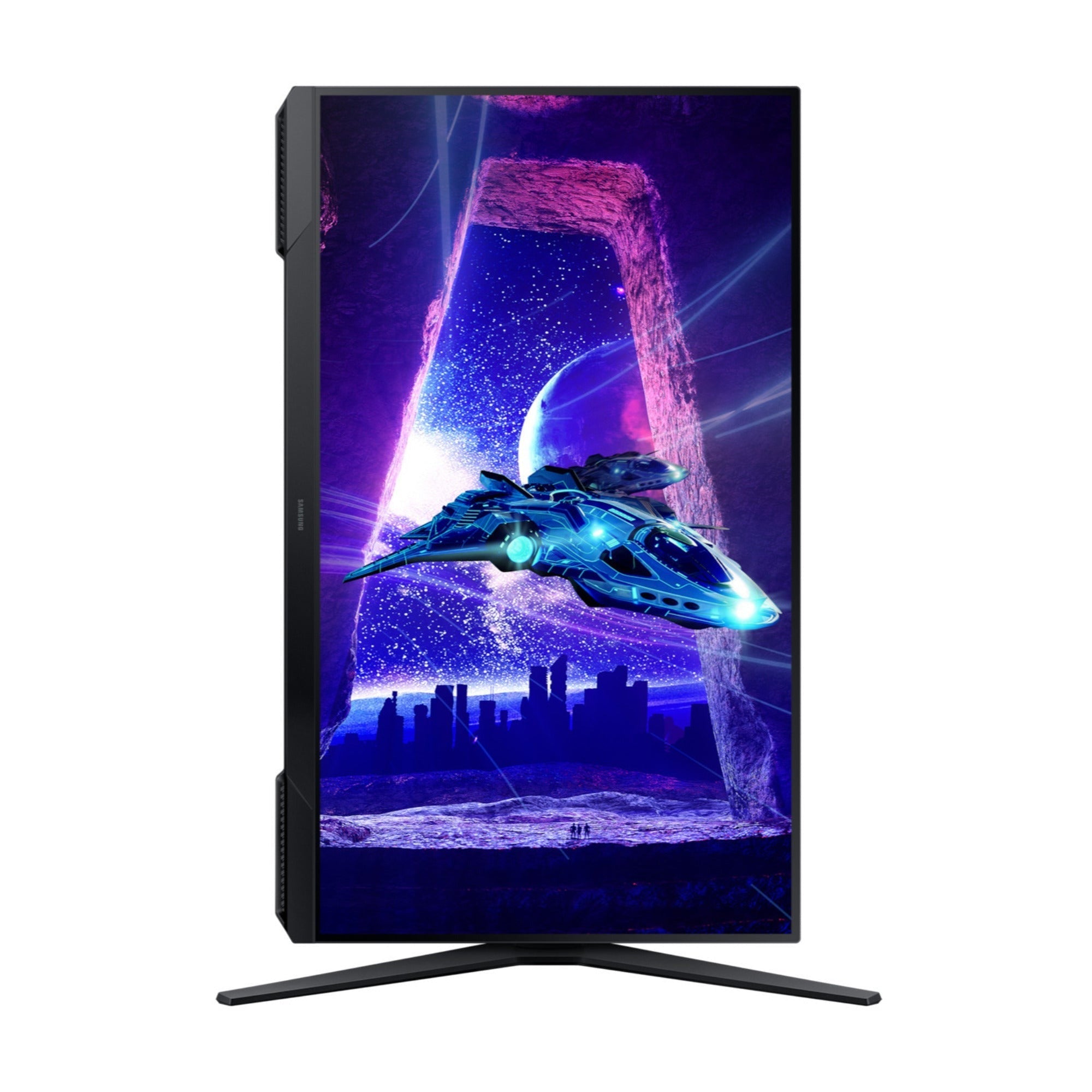 Samsung Odyssey G30D 27-inch 1080P 180Hz Gaming Monitor with Adjustable Stand