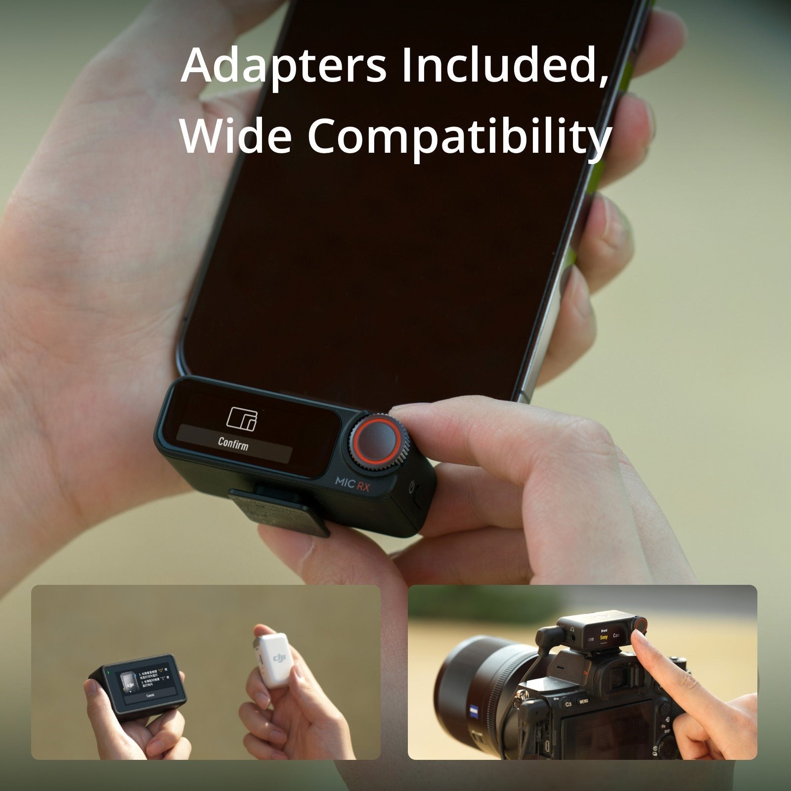 DJI Mic 2 DJI Mic 2 (1 TX + 1 RX)