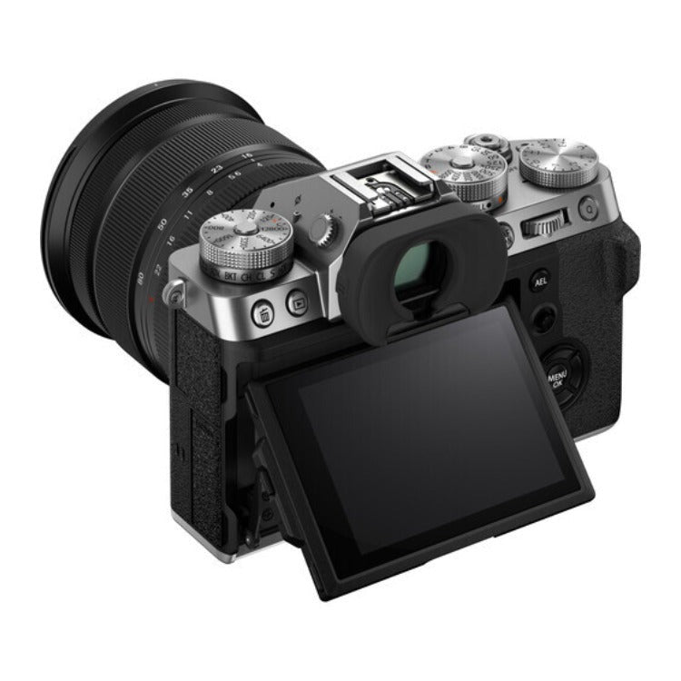 FUJIFILM X-T5 Mirrorless Camera with XF 16-80mm Lens - 40MP, 6.2K Video (Silver)