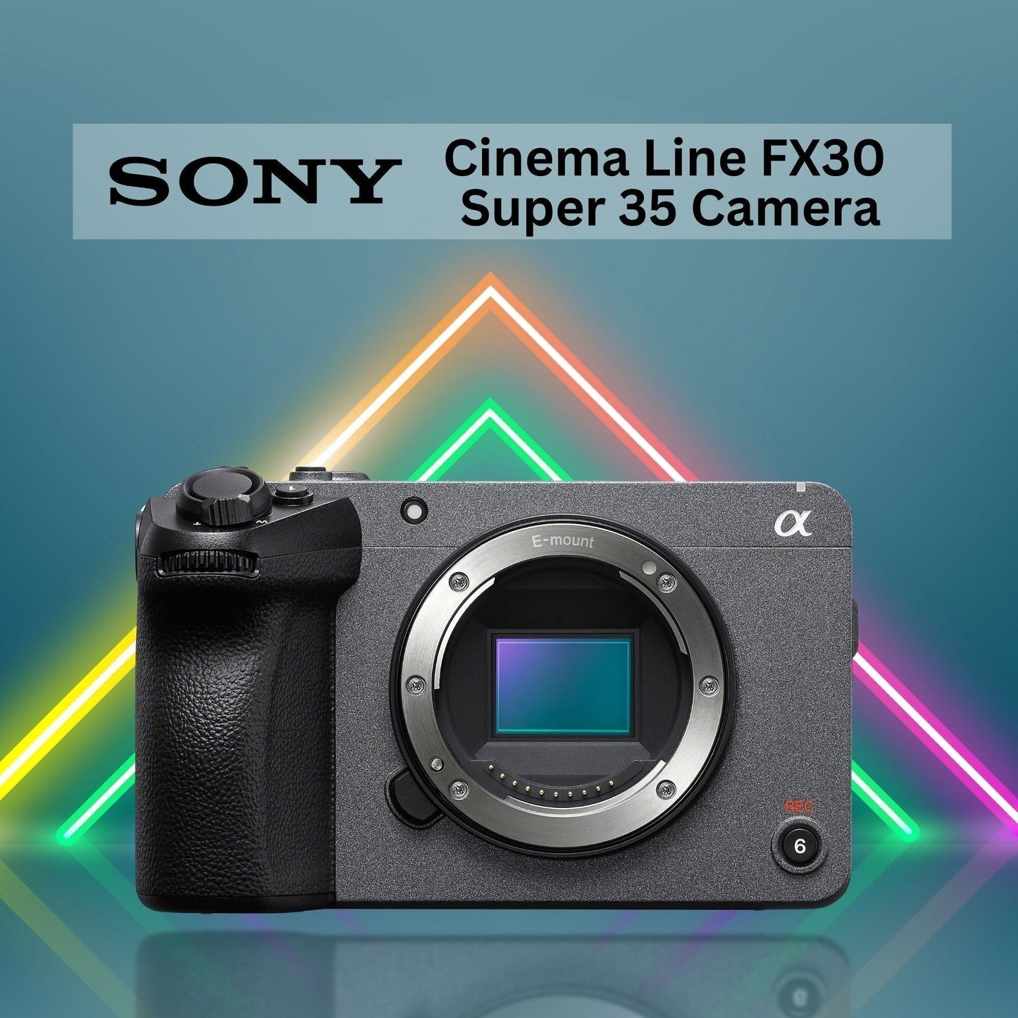 Sony FX30 Mirrorless Camera Bundle with Lens, Backpack, Software and Accessories