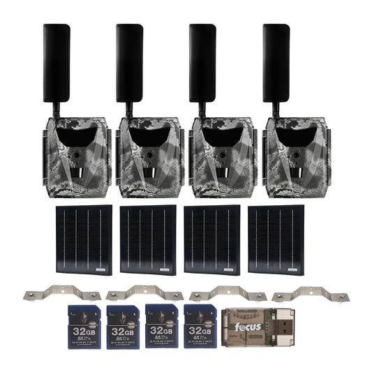 Spartan GoLive 4G/LTE Trail Camera (Spartan Areus) Bundle with Accessories