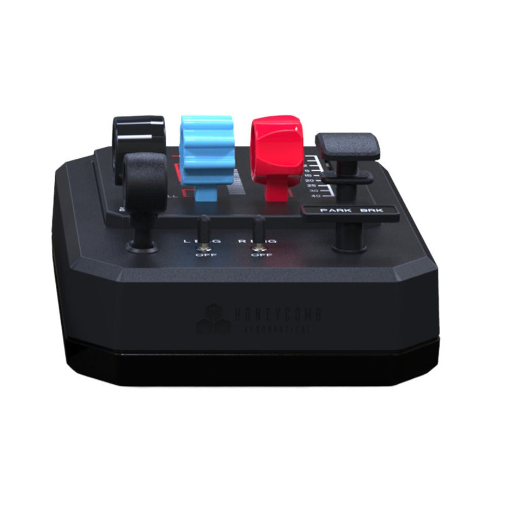 Honeycomb Aeronautical Foxtrot Throttle Box for Foxtrot Black Aviation Stick